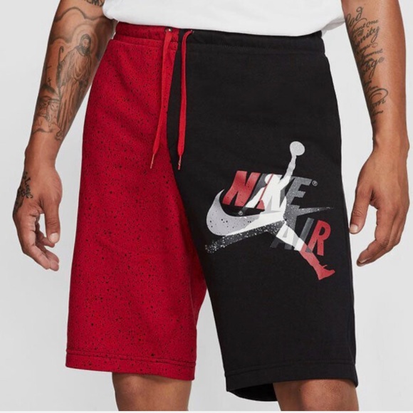 Nike Red and Black Athletic Shorts - Picture 1 of 7